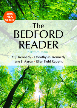 Bedford Reader by X. J. Kennedy; Dorothy M. Kennedy; Jane E. Aaron; Ellen Kuhl Repetto - Thirteenth Edition, 2017 from Macmillan Student Store