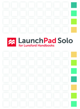 LaunchPad Solo for Lunsford Handbooks (2-Term Access) by Andrea A. Lunsford - First Edition, 2017 from Macmillan Student Store