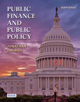 Cover: Public Finance and Public Policy, 8th Edition by Jonathan Gruber
