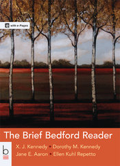 Brief Bedford Reader by X.J. Kennedy; Dorothy M. Kennedy; Jane E. Aaron; Ellen Kuhl Repetto - Twelfth Edition, 2014 from Macmillan Student Store