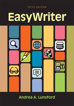 EasyWriter by Andrea A. Lunsford - Fifth Edition, 2014 from Macmillan Student Store