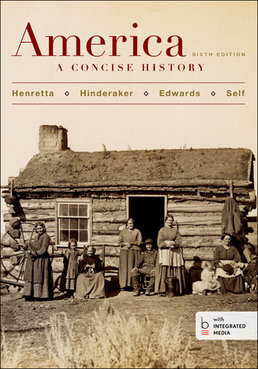 LaunchPad for America's History 8e and America: A Concise History 6e Combined Volume (Twelve Month Access) by James A. Henretta; Rebecca Edwards; Robert O. Self - Sixth Edition, 2014 from Macmillan Student Store