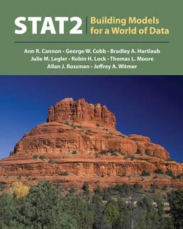STAT2 by Ann R. Cannon; George W. Cobb; Bradley A. Hartlaub; Julie M. Legler; Robin H. Lock; Thomas L. Moore; Allan J. Rossman; Jeffrey A. Witmer - First Edition, 2014 from Macmillan Student Store