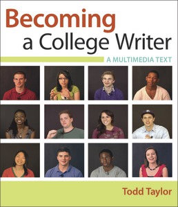 Becoming a College Writer by Todd Taylor - First Edition, 2019 from Macmillan Student Store