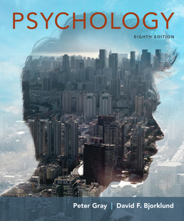 Cover: Psychology, 8th Edition by Peter O. Gray; David F. Bjorklund