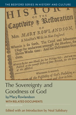 Cover: The Sovereignty and Goodness of God, 2nd Edition by Neal Salisbury; Mary Rowlandson