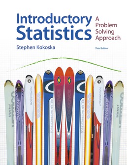 Introductory Statistics: A Problem-Solving Approach & Achieve for Introductory Statistics (2-Term Online) by Stephen Kokoska - Third Edition, 2020 from Macmillan Student Store