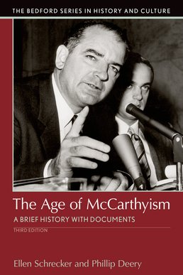 Cover: The Age of McCarthyism, 3rd Edition by Ellen W. Schrecker; Phillip Deery