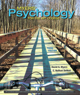 Myers' Psychology for the AP® Course by David G. Myers; C. Nathan DeWall - Third Edition, 2018 from Macmillan Student Store