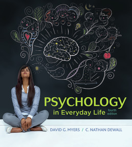 Cover: Psychology in Everyday Life (High School), 4th Edition by David G. Myers; C. Nathan DeWall