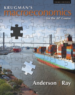 Krugman's Macroeconomics for the AP® Course by Margaret Ray; David Anderson - Third Edition, 2019 from Macmillan Student Store