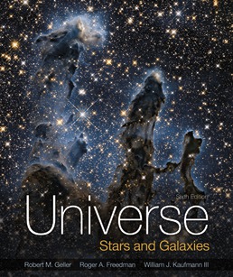 Cover: Universe: Stars and Galaxies, 6th Edition by Roger Freedman; Robert Geller; William Kaufmann