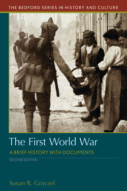 Cover: The First World War, 2nd Edition by Susan R. Grayzel