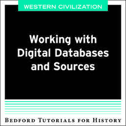 Working with Digital Databases and Sources - West by Bedford/St. Martin's - First Edition, 2016 from Macmillan Student Store