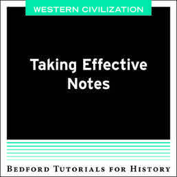 Taking Effective Notes - West by Bedford/St. Martin's - First Edition, 2019 from Macmillan Student Store