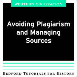 Cover: Avoiding Plagiarism and Managing Sources - West, 1st Edition by Bedford/St. Martin's