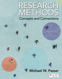 Cover: Research Methods, 3rd Edition by Michael Passer