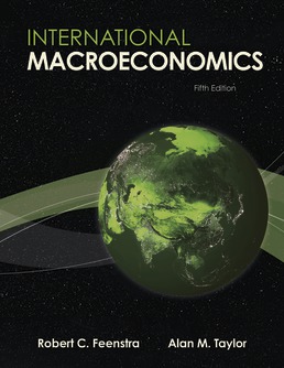 Cover: International Macroeconomics, 5th Edition by Robert Feenstra; Alan Taylor