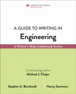 Cover: A Guide to Writing in Engineering, 1st Edition by Stephen Bernhardt; Nancy Sommers