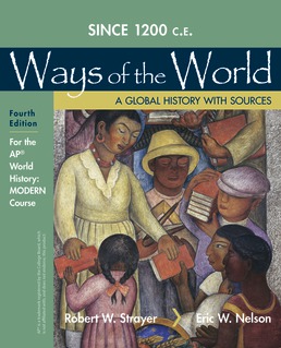 1200 Update Ways of the World with Sources for the AP® Modern Course by Robert W. Strayer; Eric W. Nelson - Fourth Edition, 2020 from Macmillan Student Store