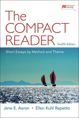 Cover: The Compact Reader, 12th Edition by Jane Aaron; Ellen Repetto