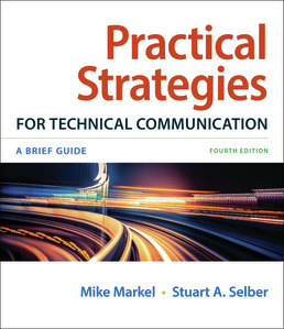 Cover: Practical Strategies for Technical Communication, 4th Edition by Mike Markel; Stuart A. Selber