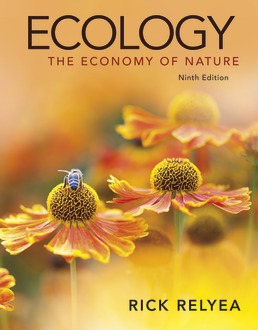 Cover: Ecology: The Economy of Nature, 9th Edition by Rick Relyea