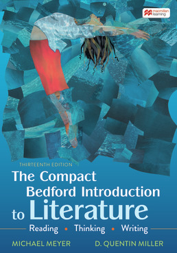 Cover: The Compact Bedford Introduction to Literature, 13th Edition by Michael Meyer; D. Quentin Miller