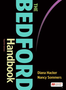 Cover: The Bedford Handbook, 12th Edition by Diana Hacker; Nancy Sommers