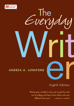 Cover: The Everyday Writer, 8th Edition by Andrea A. Lunsford