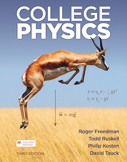 Cover: College Physics, 3rd Edition by Roger A. Freedman; Todd Ruskell; Philip R. Kesten; David L. Tauck