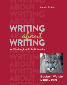 Cover: CP BP Loose-Leaf Version for Writing About Writing 4e for Washington State University & CM BP Achieve for Writing About Writing 4e (1-Term Online) for Washington State University, 4th Edition by Elizabeth Wardle; Doug Downs