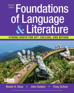 Cover: Foundations of Language & Literature, 2nd Edition by Renee H. Shea; John Golden; Tracy Scholz