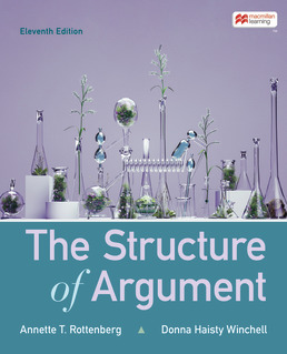 Cover: The Structure of Argument, 11th Edition by Annette T. Rottenberg; Donna Haisty Winchell