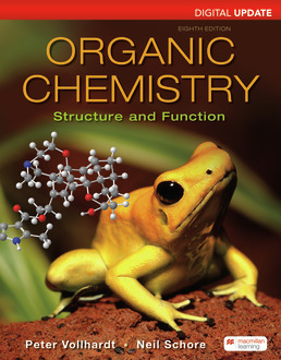 Cover: Organic Chemistry Digital Update, 8th Edition by Peter Vollhardt; Neil Schore