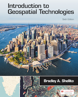 Introduction to Geospatial Technology by Bradley A. Shellito - Sixth Edition, 2023 from Macmillan Student Store