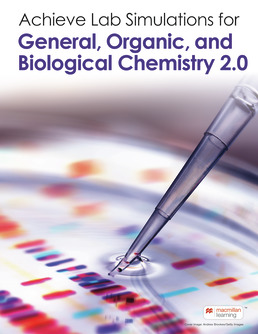 Thumbnail of Achieve Lab Simulations for General, Organic, and Biochemistry 2.0 (1-Term Access)