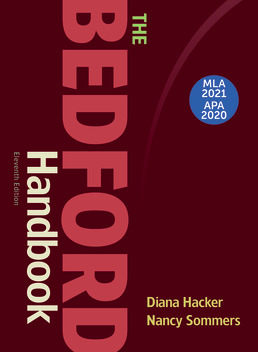 The Bedford Handbook with 2020 APA and 2021 MLA Updates by Diana Hacker; Nancy Sommers - Eleventh Edition, 2021 from Macmillan Student Store