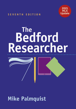 Cover: The Bedford Researcher with 2021 MLA Update, 7th Edition by Mike Palmquist