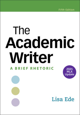 Cover: The Academic Writer with 2021 MLA Update, 5th Edition by Lisa Ede