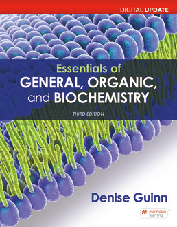 Essentials of General, Organic, and Biochemistry Digital Update by Denise Guinn - Third Edition, 2024 from Macmillan Student Store