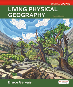 Cover: Living Physical Geography Digital Update, 2nd Edition by Bruce Gervais