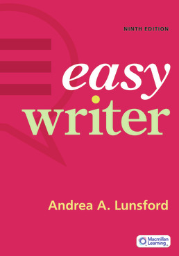 Cover: EasyWriter, 9th Edition by Andrea A. Lunsford