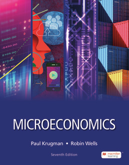 Microeconomics by Paul Krugman; Robin Wells - Seventh Edition, 2024 from Macmillan Student Store