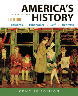 Cover: Achieve for America's History (1 Term Access), 10th Edition by Rebecca Edwards; Eric Hinderaker; Robert Self; James Henretta