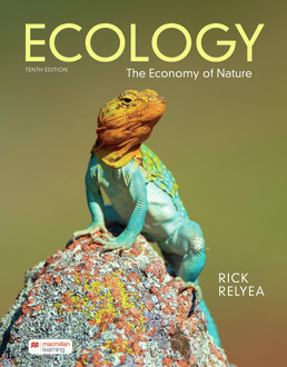 Cover: Ecology: The Economy of Nature, 10th Edition by Rick Relyea