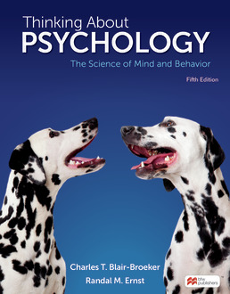 Cover: Thinking About Psychology (High School), 5th Edition by Charles Blair-Broeker; Randal Ernst