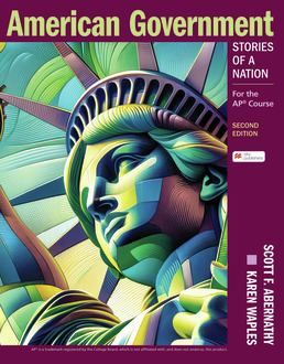 Cover: American Government: Stories of a Nation, 2nd Edition by Scott Abernathy; Karen Waples