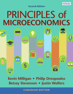 Cover: Principles of Microeconomics Canadian Edition, 2nd Edition by Kevin Milligan; Philip Oreopoulos; Betsey Stevenson; Justin Wolfers
