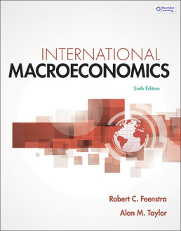 Cover: International Macroeconomics, 6th Edition by Robert Feenstra; Alan Taylor